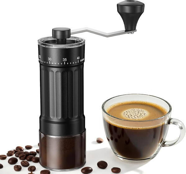 ceving mini manual coffee grinder 40 settings